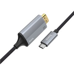 UA13 Type-C HDMI kaabli adapter, nailonpunutis ja alumiiniumisulamist kesta pistikud 1,8 m pikkune 4K videoväljundi tugi цена и информация | Кабели и провода | hansapost.ee