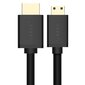 Kaabel Ugreen HDMI (male) - mini HDMI (male) 3D Ethernet ARC 1 m, must (HD108 10195) hind ja info | Juhtmed ja kaablid | hansapost.ee