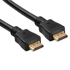 Кабель HDMI - HDMI, 1.5 м, 1.4 версия цена и информация | Кабели и провода | hansapost.ee