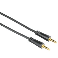 Позолоченный аудио кабель 3,5 мм, Hama / 0,75 м цена и информация | Кабели и провода | hansapost.ee