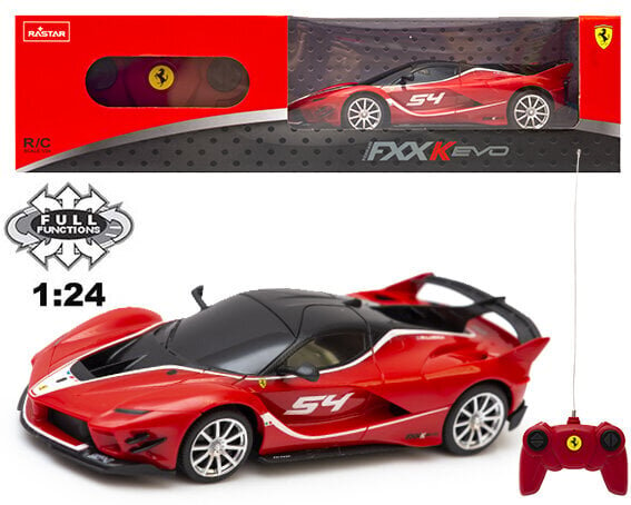 RASTAR raadioteel juhitav auto R/C 1:24 Ferrari FXX K Evo, 79300 цена и информация | Mänguasjad poistele | hansapost.ee