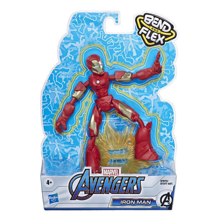 Figuur Hasbro Avengers Bend N Flex hind ja info | Mänguasjad poistele | hansapost.ee