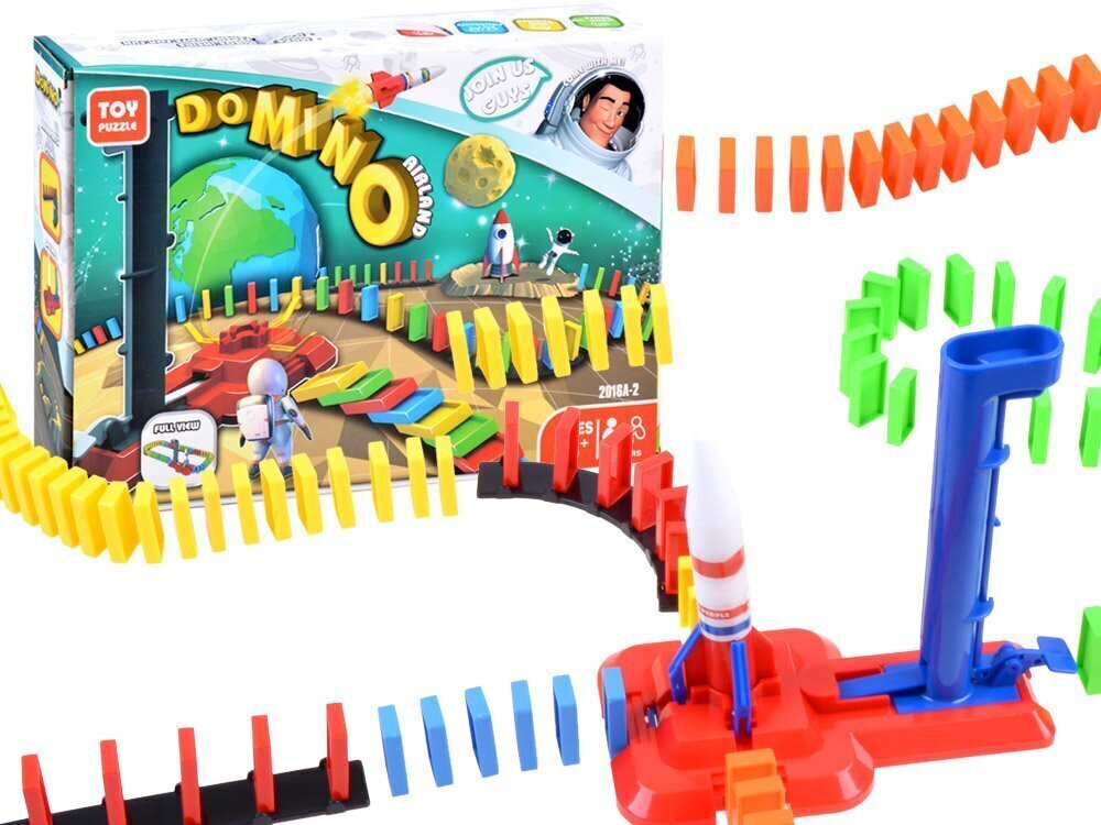 Mänguasi "Kosmos Domino rakett" Toy Puzzle цена и информация | Mänguasjad poistele | hansapost.ee