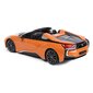 Auto BMWi8 Roadster Rastar kaugjuhtimispuldiga 1:12, oranž hind ja info | Mänguasjad poistele | hansapost.ee