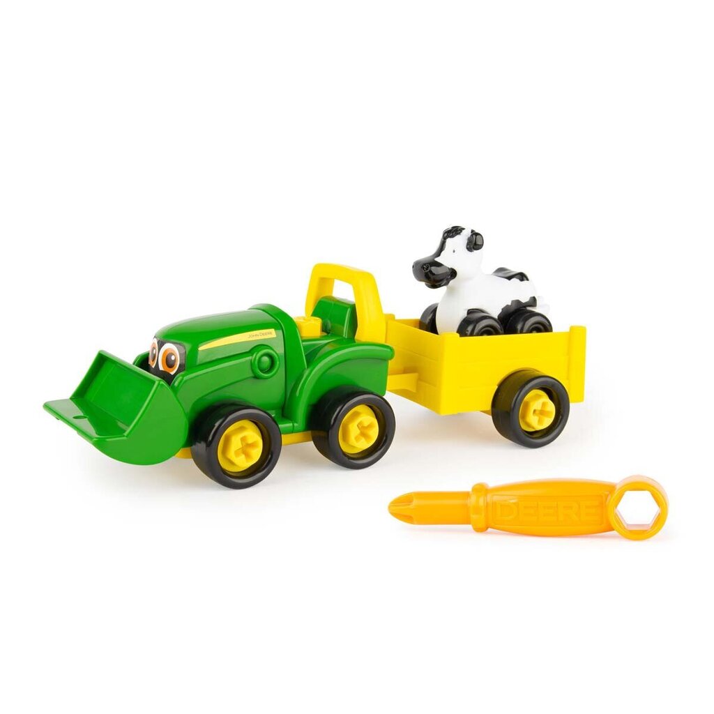 Traktor haagisega John Deere, 47209 цена и информация | Mänguasjad poistele | hansapost.ee