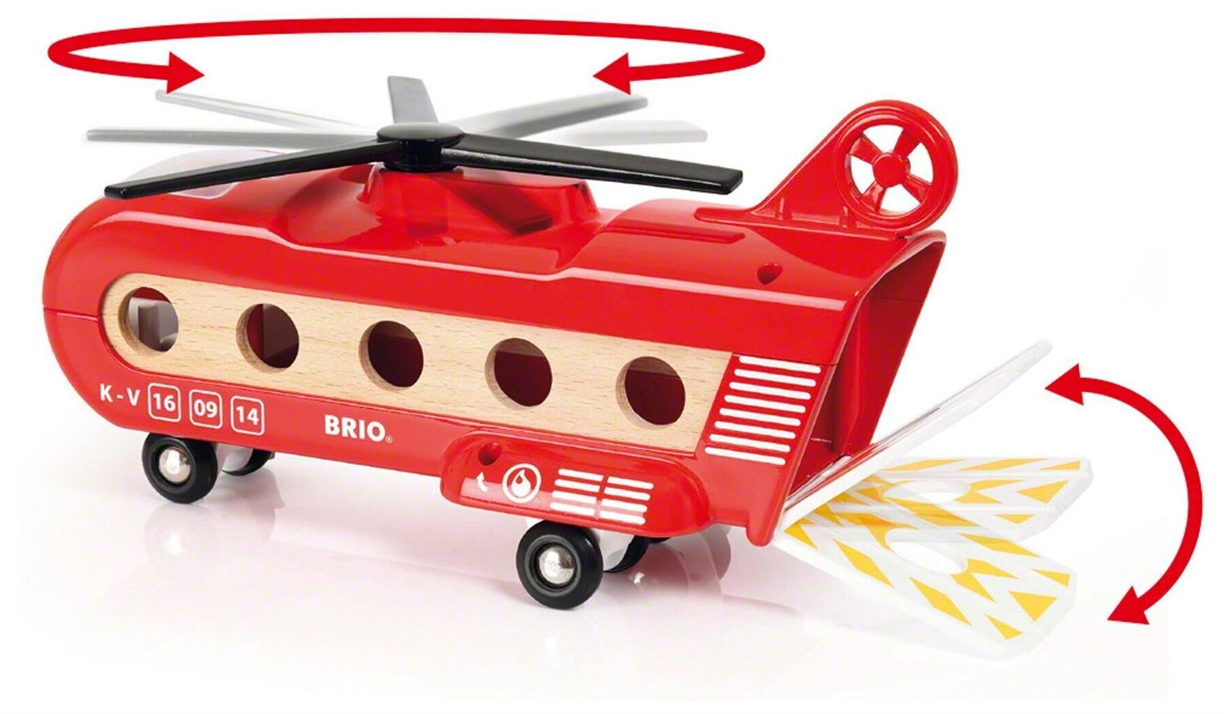 Kaubahelikopter Brio Railway, 33886 hind ja info | Mänguasjad poistele | hansapost.ee