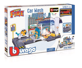 Набор автомойки Bburago Street Fire 1:43, 18-30406 цена и информация | Игрушки для мальчиков | hansapost.ee