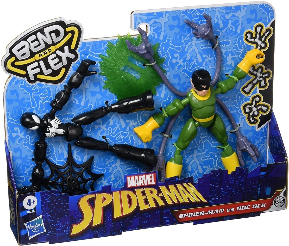 Kujukeste komplekt Hasbro Spiderman, F0239 hind ja info | Mänguasjad poistele | hansapost.ee