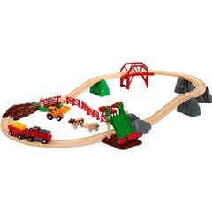 Комплект с железнодорожными путями Brio Animal Farm, 33984 цена и информация | BRIO RAILWAY Игрушки | hansapost.ee