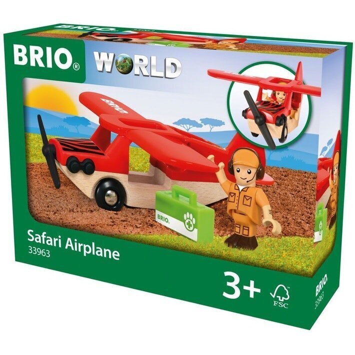 Mängulennuk Brio Safari, 33963 цена и информация | Mänguasjad poistele | hansapost.ee
