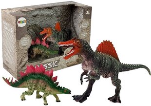 Набор фигур динозавров Spinosaurus and Stegosaurus цена и информация | Игрушки для мальчиков | hansapost.ee