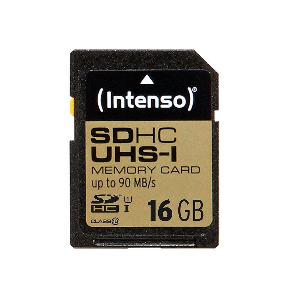 Intenso SDHC 16GB Pro hind ja info | Fotoaparaatide mälukaardid | hansapost.ee