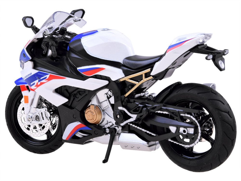 Mootorratta mudel BMW S1000RR valge hind ja info | Mänguasjad poistele | hansapost.ee