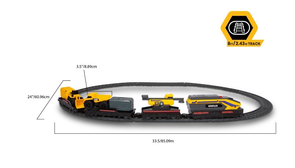 Rongikomplekt CAT Little Machines, 82949 hind ja info | Mänguasjad poistele | hansapost.ee