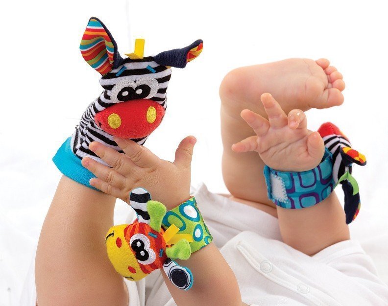 Playgro beebimänguasi, käele / jalale цена и информация | Beebide mänguasjad | hansapost.ee
