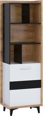 Полка Meblocross Box 06 1D, светло-коричневая/белая цена и информация | Полки | hansapost.ee