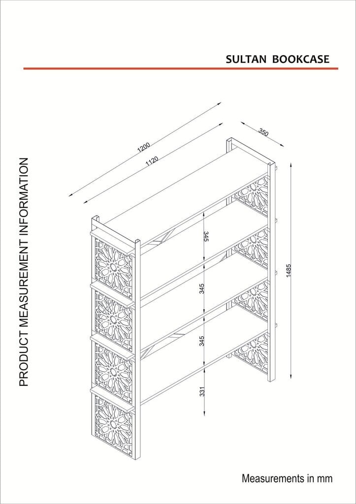 Riiul Kalune Design Sultan, pruun hind ja info | Riiulid | hansapost.ee