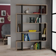 Eraldiseisev riiul Kalune Design Mito 12S, helepruun/tumepruun price and information | Shelves | hansapost.ee