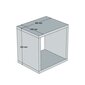 Seinariiul Kalune Design Box Cube, kollane цена и информация | Riiulid | hansapost.ee