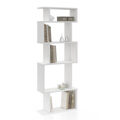 Напольный стеллаж Kalune Design Bookshelf 598, 60 см, белый цена и информация | Полка | hansapost.ee