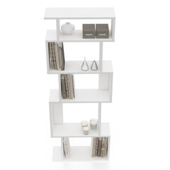 Eraldiseisev riiul Kalune Design Bookshelf 598, 60 cm, valge hind ja info | Riiulid | hansapost.ee