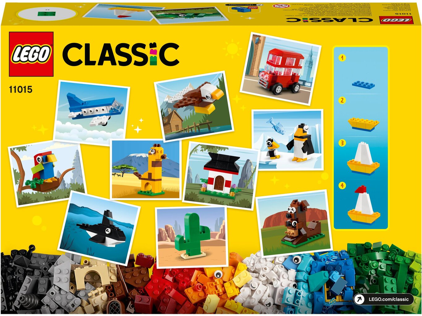 11015 LEGO® Classic Ümber maailma hind ja info | Klotsid ja konstruktorid | hansapost.ee