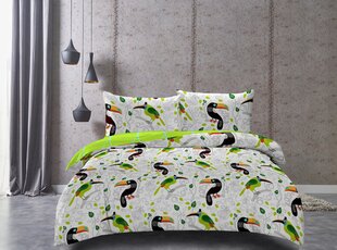 Voodipesukomplekt 2-osaline DecoKing Ducato Collection Toucan, 140x200 cm hind ja info | Voodipesukomplektid | hansapost.ee