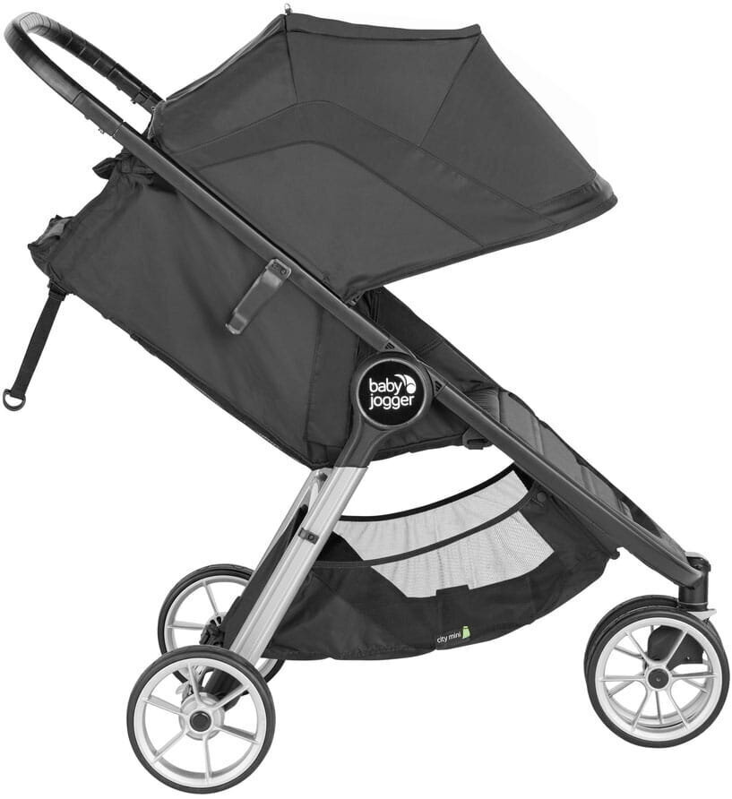 Sportlik jalutuskäru Baby Jogger City mini® 2, Jet цена и информация | Vankrid, jalutuskärud | hansapost.ee