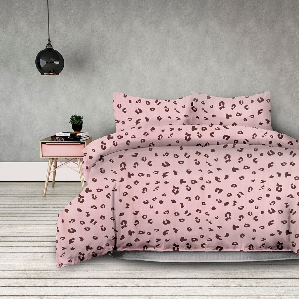 AmeliaHome voodipesukomplekt Madera Pink Panther 200x200, 3-osaline цена и информация | Voodipesukomplektid | hansapost.ee