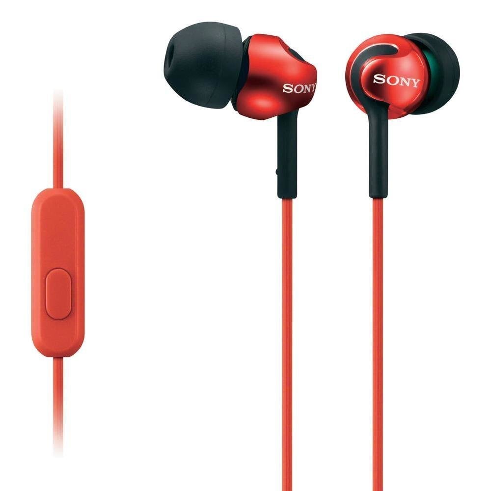 Sony MDR-EX110AP Red цена и информация | Kõrvaklapid | hansapost.ee