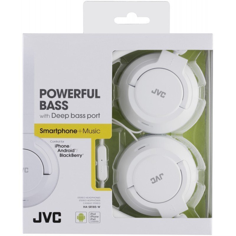 JVC HA-S185-W White цена и информация | Kõrvaklapid | hansapost.ee