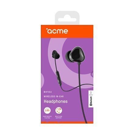 Acme BH104 Bluetooth цена и информация | Kõrvaklapid | hansapost.ee