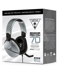 Turtle Beach Recon 70 Silver hind ja info | Turtle Beach Heli- ja videoseadmed, klaviatuurid ja hiired | hansapost.ee