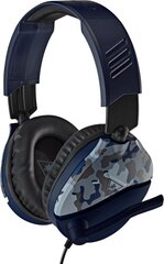 Juhtmega mänguri kõrvaklapid Turtle Beach Recon 70 Blue Camouflage hind ja info | Turtle Beach Arvutid ja IT- tehnika | hansapost.ee