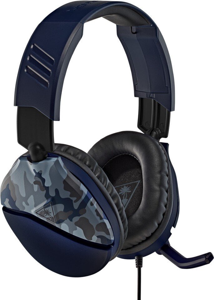 Juhtmega mänguri kõrvaklapid Turtle Beach Recon 70 Blue Camouflage hind ja info | Kõrvaklapid | hansapost.ee