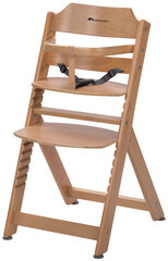 Деревянный стульчик для кормления Bebe Confort Timba Basic Natural Wood, коричневый цена и информация | Bebe Confort Приспособления для кормления | hansapost.ee