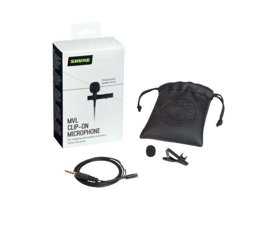 Shure MVL Lavalier Microphone for Smartphone or Tablet hind ja info | Mikrofonid | hansapost.ee