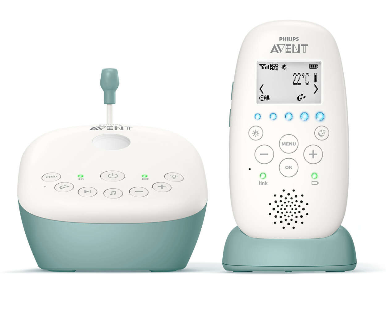 Beebimonitor Philips Avent Dect, SCD731/52 цена и информация | Beebimonitorid | hansapost.ee