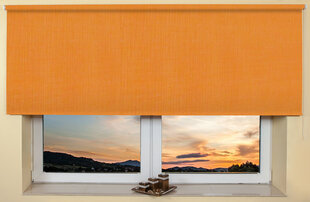 Seina / lae rulookardin 80x240 cm, 877 Oranž цена и информация | Рулонные шторы | hansapost.ee