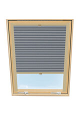 Рулонная штора на мансардное окно Velux, 114x118 см, серый B-308000 цена и информация | Рулонные шторы | hansapost.ee
