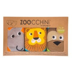 Многоразовые подгузники Zoocchini® Safari Friends, 3-4 г., 3 шт. цена и информация | Пеленки | hansapost.ee