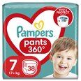 Mähkmed-aluspüksid Pampers Pants, suurus 7, 38 tk, 17+kg