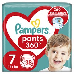 Püks-mähkmed PAMPERS Pants, Jumbo Pack, 7 suurus, 38 tk hind ja info | Mähkmed, riidest mähkmed | hansapost.ee