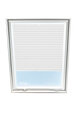 Штора плиссе на мансардное окно Velux, 66x118 см, Белая B-301000