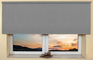 Настенный/потолочный ролет 90x240 см, 112 Серый цена и информация | Рулонные шторы | hansapost.ee
