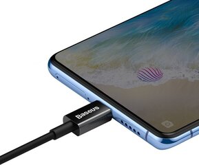 USB-кабель Baseus - micro USB BSU2822BLK цена и информация | Кабели для телефонов | hansapost.ee