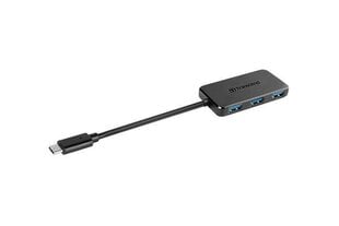 USB 3.2 Gen 1 jagaja Transcend HUB2C hind ja info | USB adapterid ja jagajad | hansapost.ee