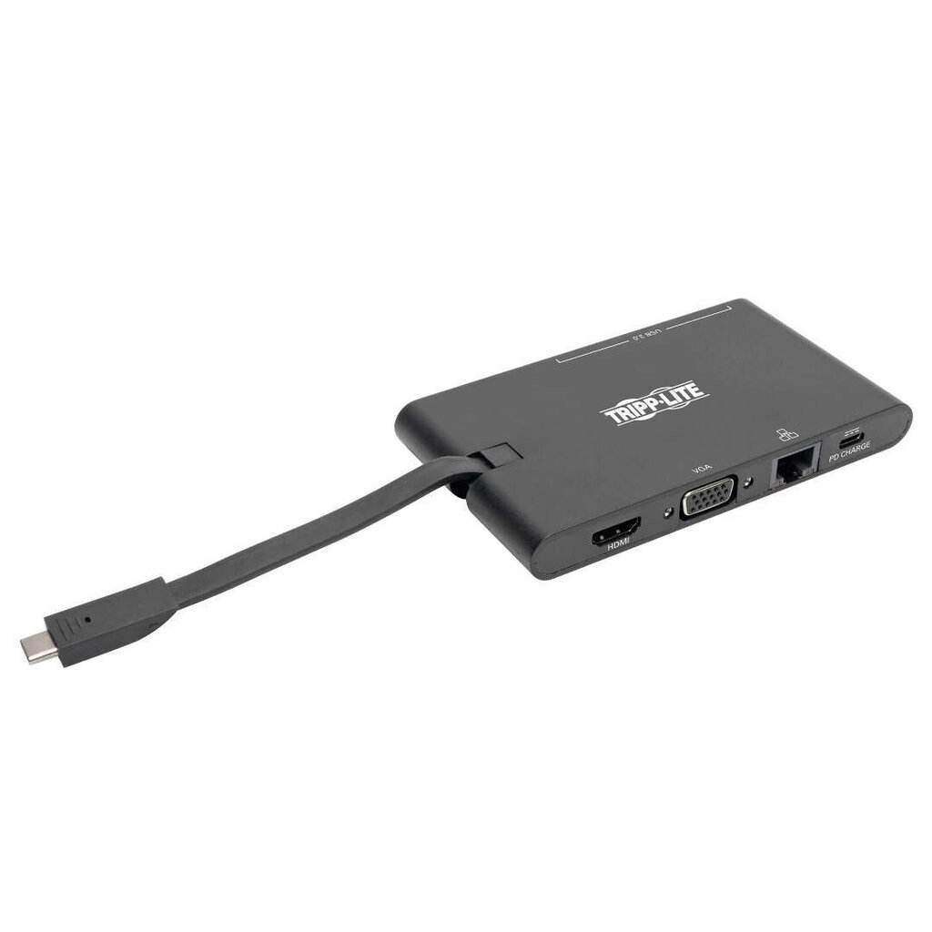 Tripp Lite USB-C Dock U442-DOCK3-B Single Display hind ja info | USB adapterid ja jagajad | hansapost.ee