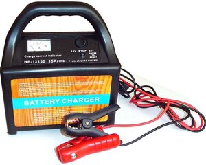 Akulaadija 24 - 12V\15A HB 1215-S price and information | Car battery chargers | hansapost.ee