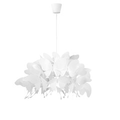 Rippvalgusti Light Prestige FARFALLA 1, valge цена и информация | Потолочный светильник Home ESPRIT Белый Коричневый Деревянный Металл 25 W 40 x 40 x 70 cm | hansapost.ee